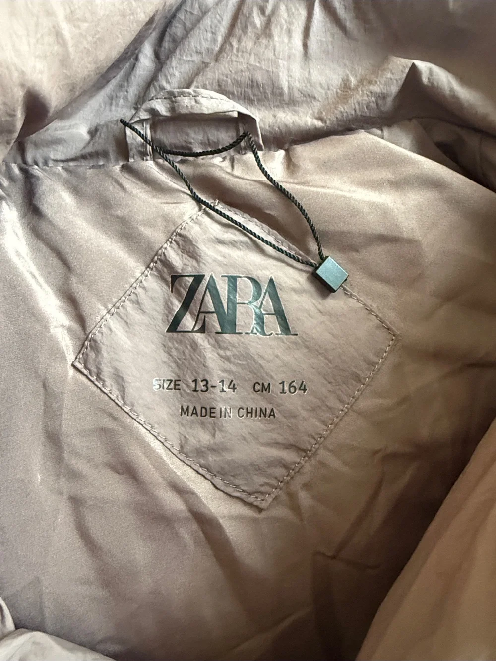 Zara warm quilted
